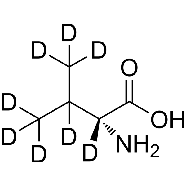 D-Valine-d<sub>8</sub> Chemical Structure