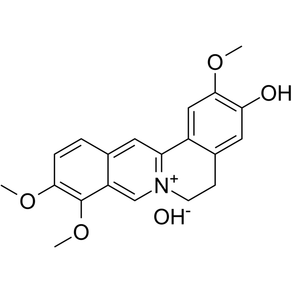 <em>Jatrorrhizine</em> hydroxide