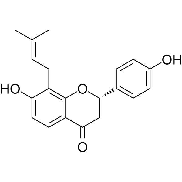 Isobavachin Chemical Structure