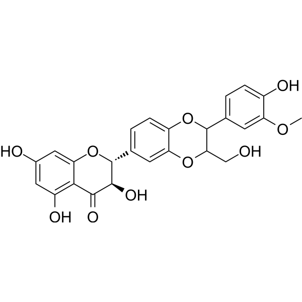 Isosilybin Chemical Structure