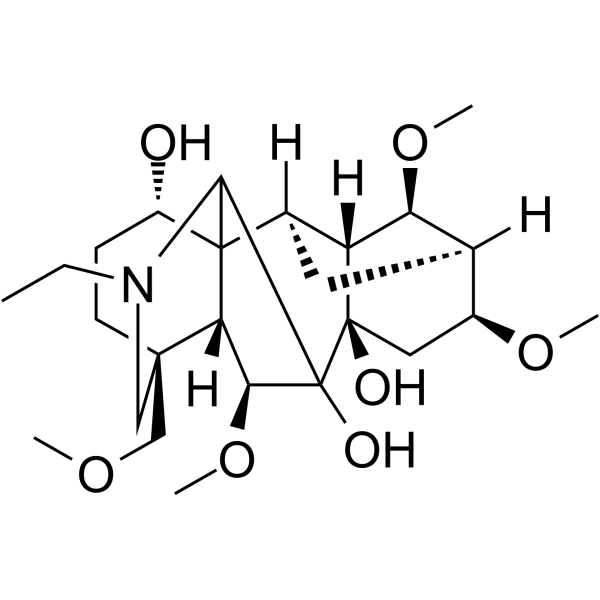 Delsoline Chemical Structure