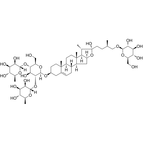 Protodioscin Chemical Structure