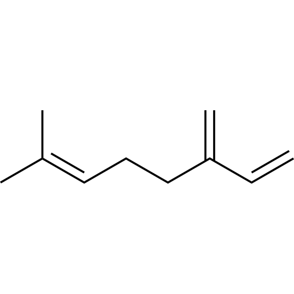 Myrcene Chemical Structure