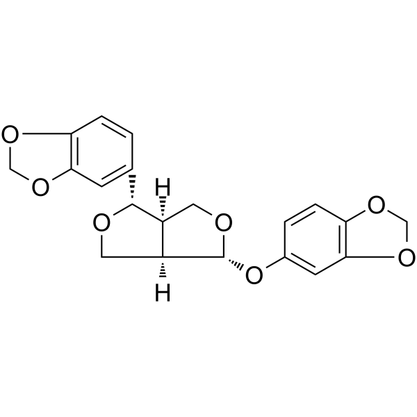 Sesamolin Chemical Structure