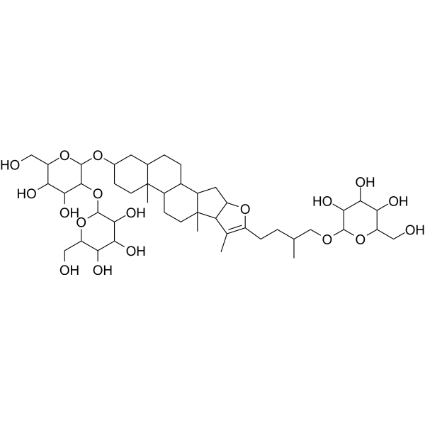 Anemarsaponin B Chemical Structure