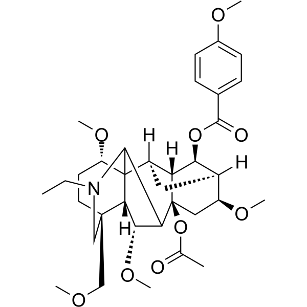 Foresaconitine Chemical Structure