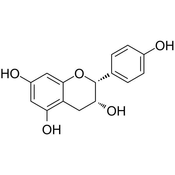 (-)-Epiafzelechin Chemical Structure
