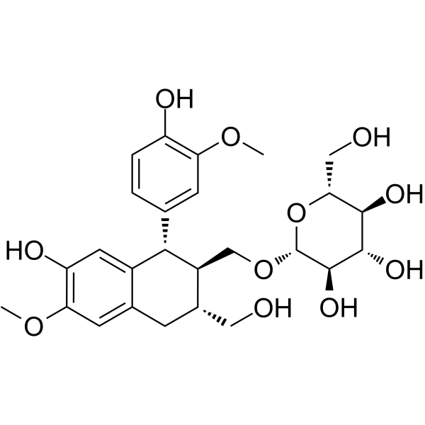 (+)-Isolariciresinol 9'-<em>O</em>-glucoside