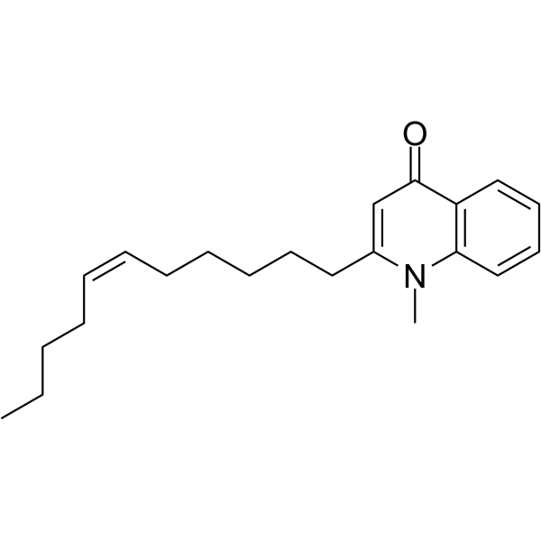 1-Methyl-2-[(Z)-6-undecenyl]-4(1H)-quinolone