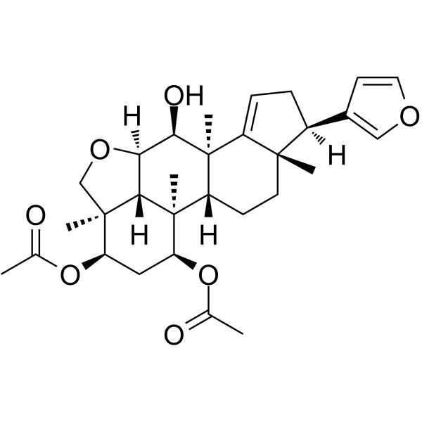1,3-Diacetylvilasinin Chemical Structure