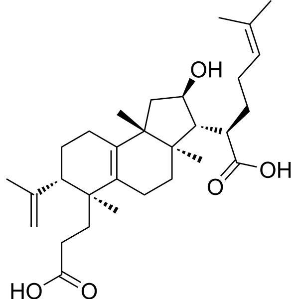 Poricoic acid G Chemical Structure