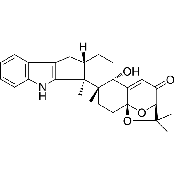 Paspalinine Chemical Structure