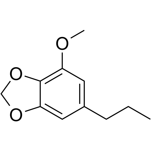 Dihydromyristicin Chemical Structure