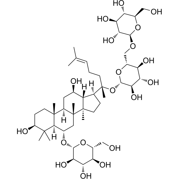 Notoginsenoside R3 Chemical Structure