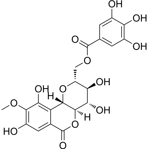 11-O-Galloylbergenin Chemical Structure