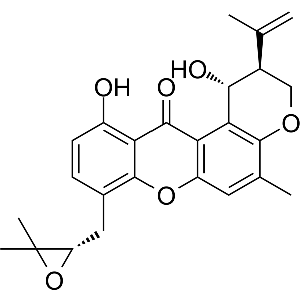 Tajixanthone Chemical Structure
