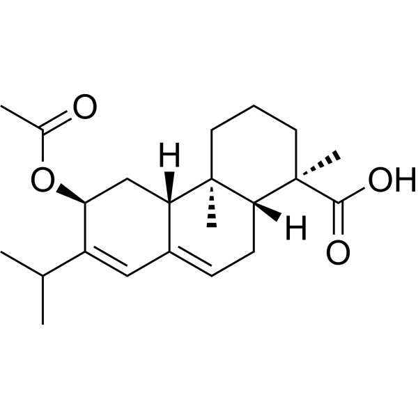 12-Acetoxyabietic acid Chemical Structure