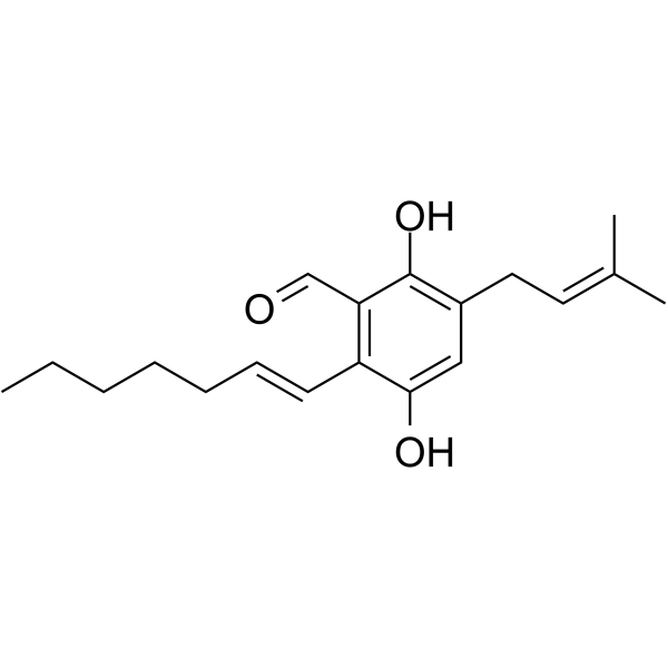 Tetrahydroauroglaucin Chemical Structure