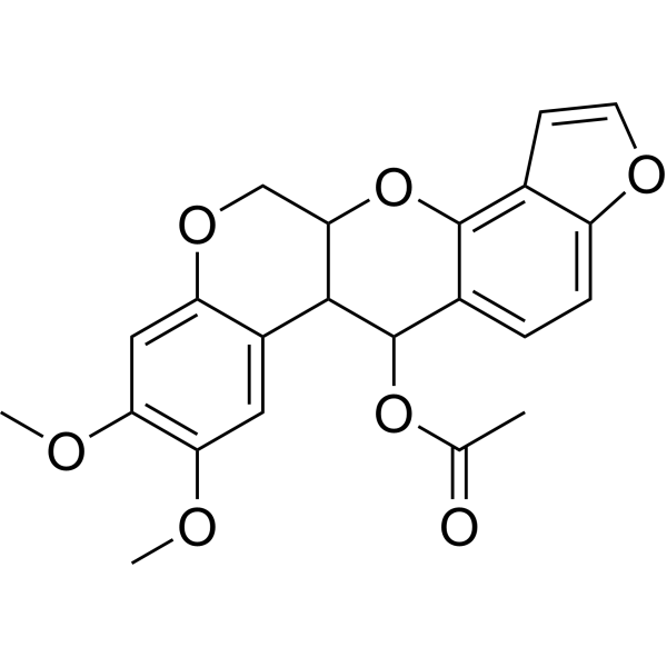 12-Deoxo-12<em>α</em>-acetoxyelliptone