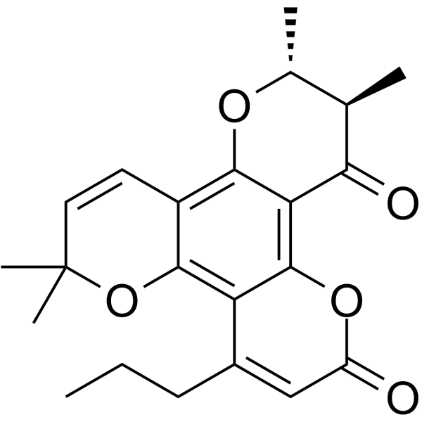 12-Oxocalanolide A Chemical Structure