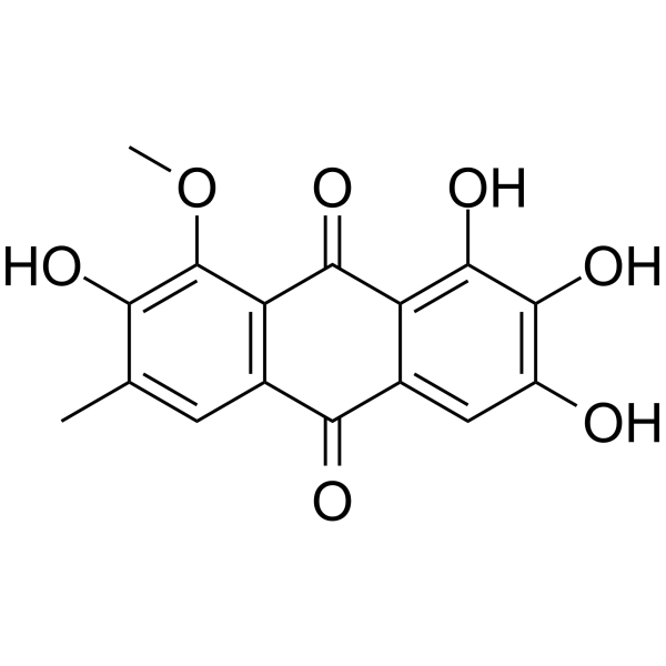 1,2,3,7-Tetrahydroxy-8-methoxy-6-methyl-9,10-<em>anthraquinone</em>