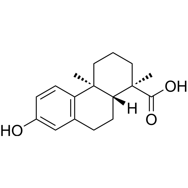 13-Hydroxy-8,11,13-podocarpatriene-18-oic acid