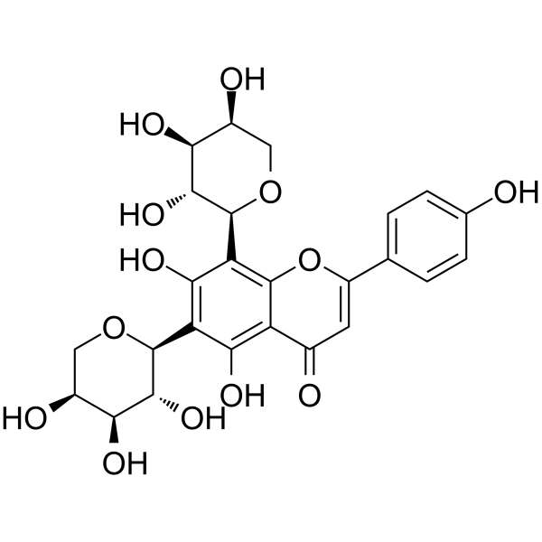 Apigenin 6,<em>8</em>-di-<em>C</em>-α-L-arabinopyranoside