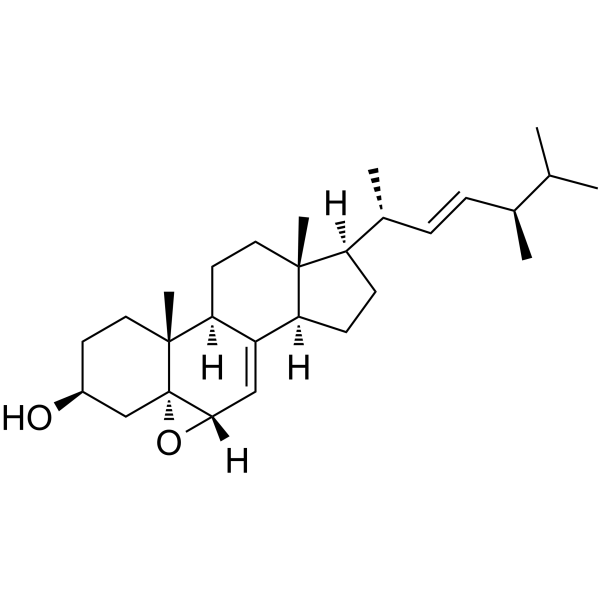 5,6-Epoxyergosterol Chemical Structure
