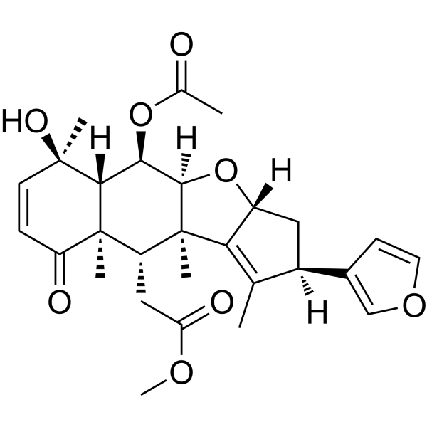 6-Acetylnimbandiol Chemical Structure