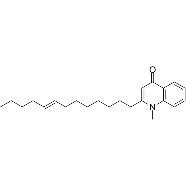 1-<em>Methyl</em>-2-(<em>8</em>E)-<em>8</em>-tridecenyl-4(1H)-quinolinone