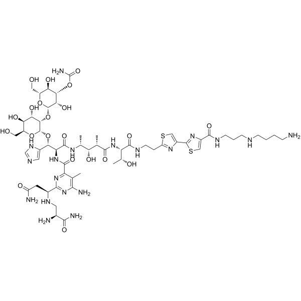 Bleomycin A5 Chemical Structure