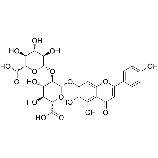 <em>Scutellarin</em>-7-diglucosidic acid