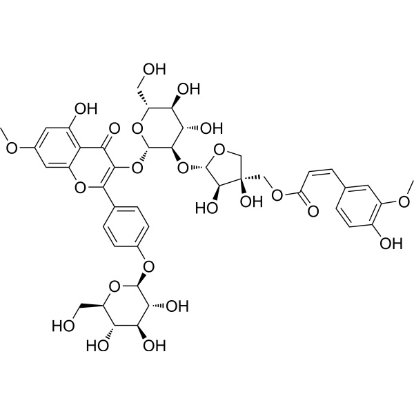 5'''-O-Feruloyl complanatoside B Chemical Structure
