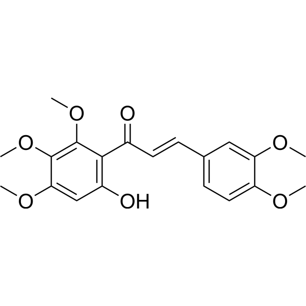 2'-Hydroxy-3,4,4',6'-tetramethoxychalcone Chemical Structure