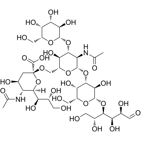 Sialyllacto-N-tetraose b Chemical Structure