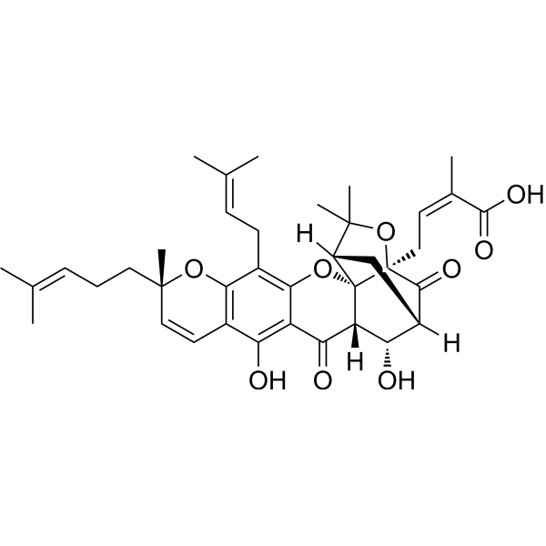 10<em>α</em>-Hydroxyepigambogic acid