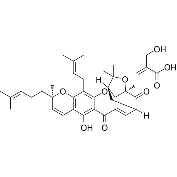 R-30-Hydroxygambogic acid Chemical Structure
