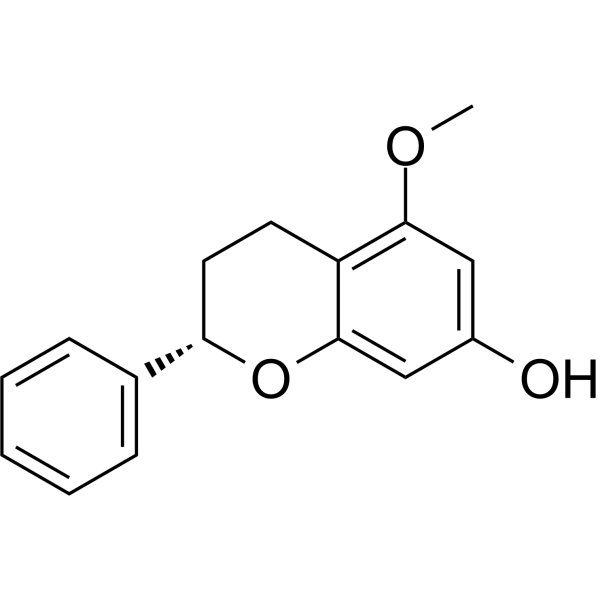 (2S)-5-Methoxyflavan-7-ol