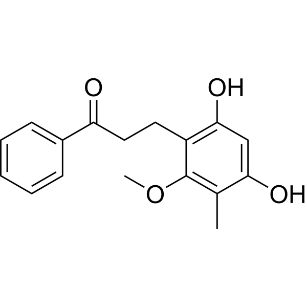α,<em>β</em>-Dihydro-4,6-dihydroxy-2-methoxy-3-methylchalcone