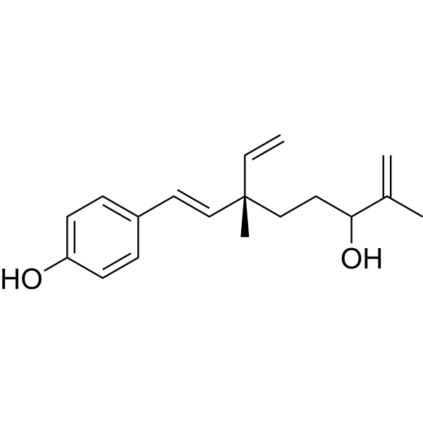 12-Hydroxyisobakuchiol Chemical Structure