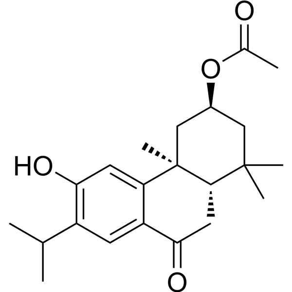 (3S,4aS,10aS)-3-(Acetyloxy)-2,3,4,4<em>a</em>,10,10<em>a</em>-hexahydro-6-hydroxy-1,1,4<em>a</em>-trimethyl-7-(1-methylethyl)-9(1H)-phenanthrenone