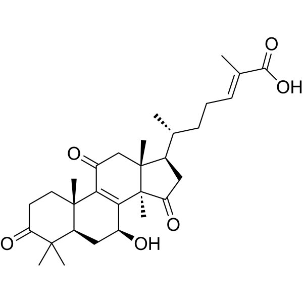 Ganoderic acid GS-1 Chemical Structure