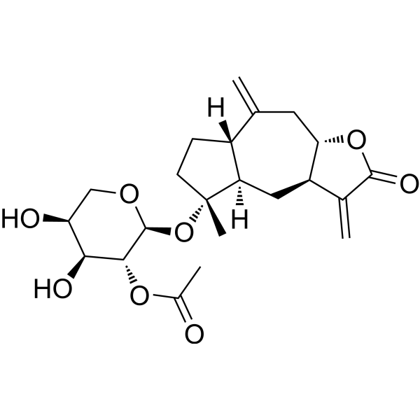 2-Desoxypleniradin-<em>L</em>-α-arabinopyranoside, 2-acetate