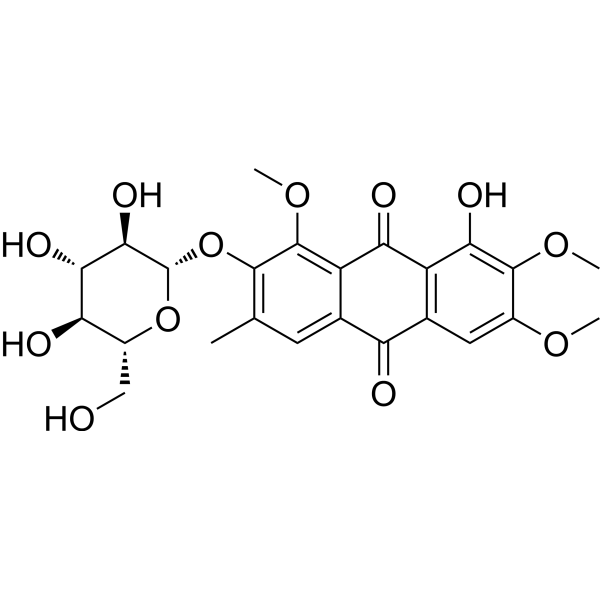 Gluco-obtusin Chemical Structure