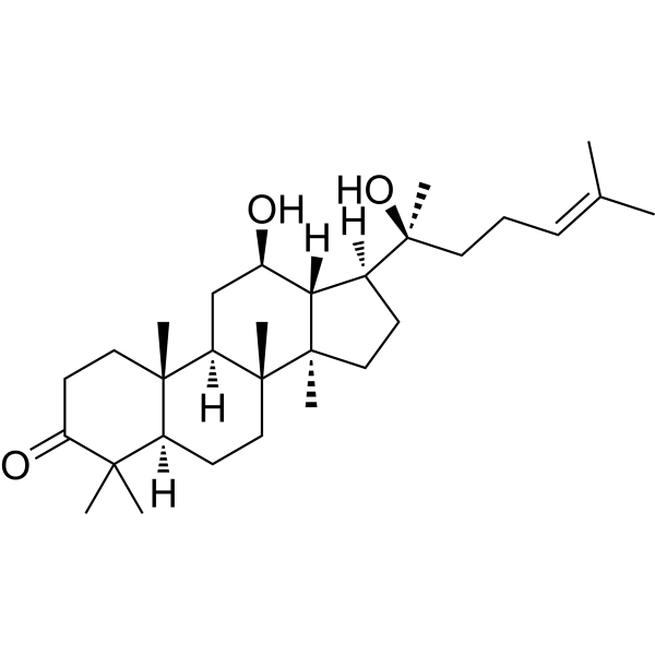 (20S)-Protopanaxadiol-3-one Chemical Structure