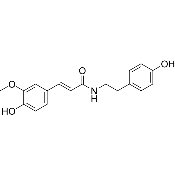 Feruloyl tyramine Chemical Structure
