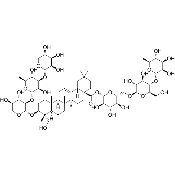 Clematiganoside A Chemical Structure