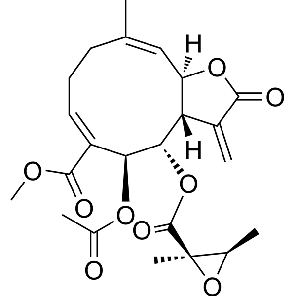 Uvedalin Chemical Structure