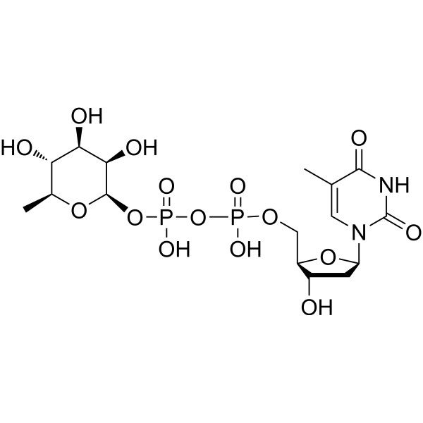Thymidine-<em>5</em>'-<em>diphosphate</em>-L-rhamnose