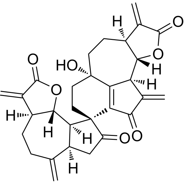 Gochnatiolide A Chemical Structure